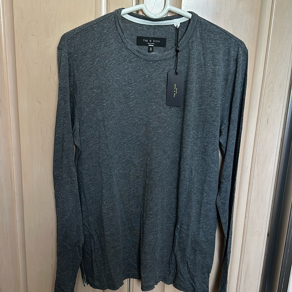 Brand new never worn with tags rag and bone long sleeve men’s shirt